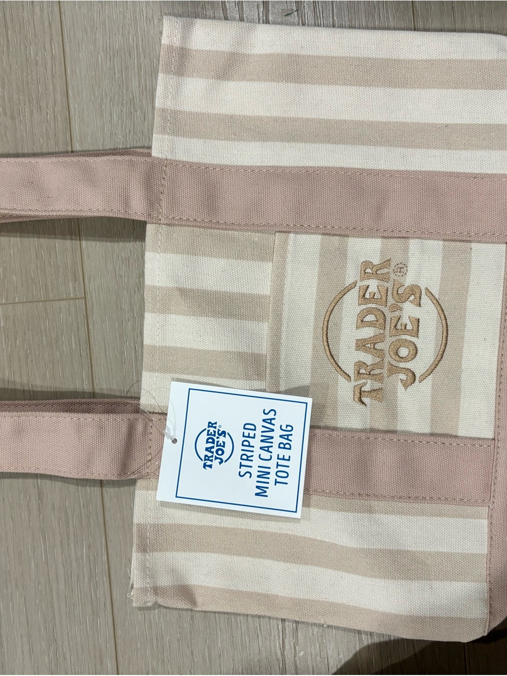 Trader Joe’s Striped Mini Totes